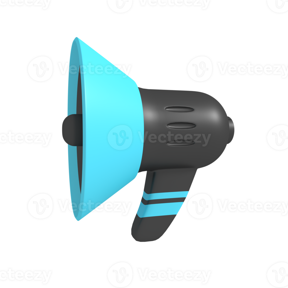 3d icon of speaker png