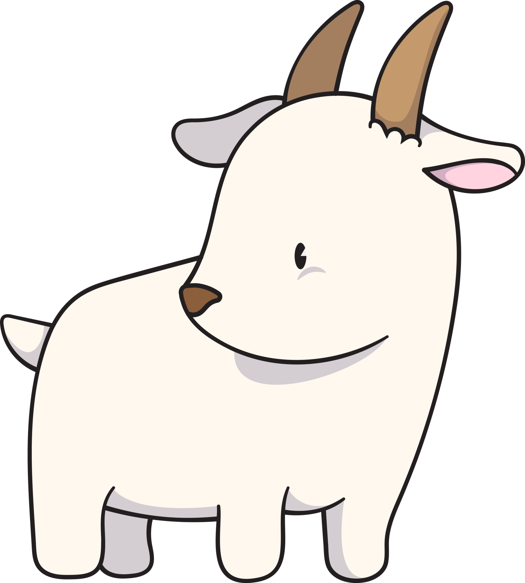 Cartoon Cute Goat Animal 23281378 PNG cartoon-cute-goat-animal-23281378-png