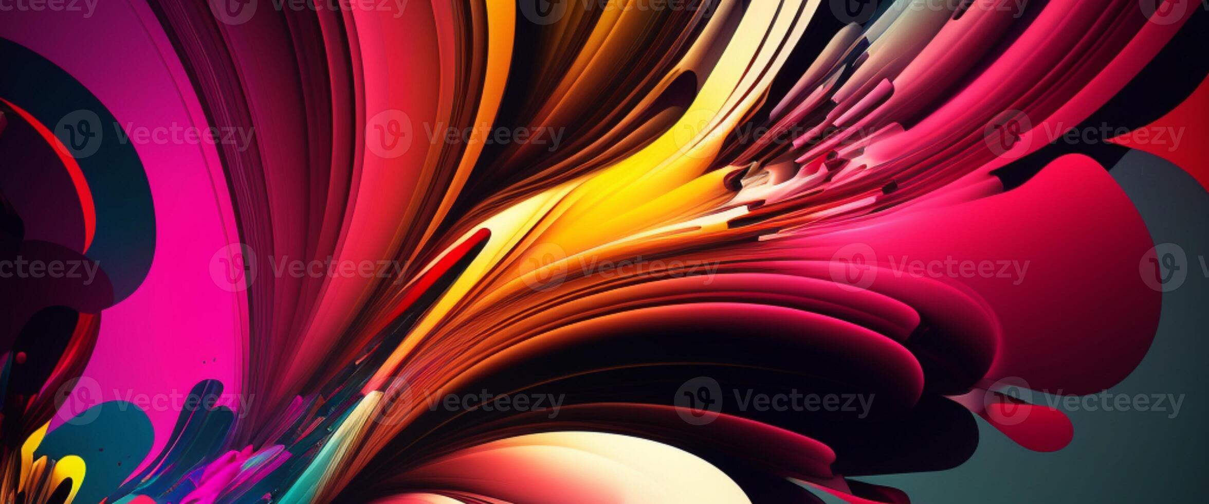 Abstract shape background, geometric colorful backdrop. photo