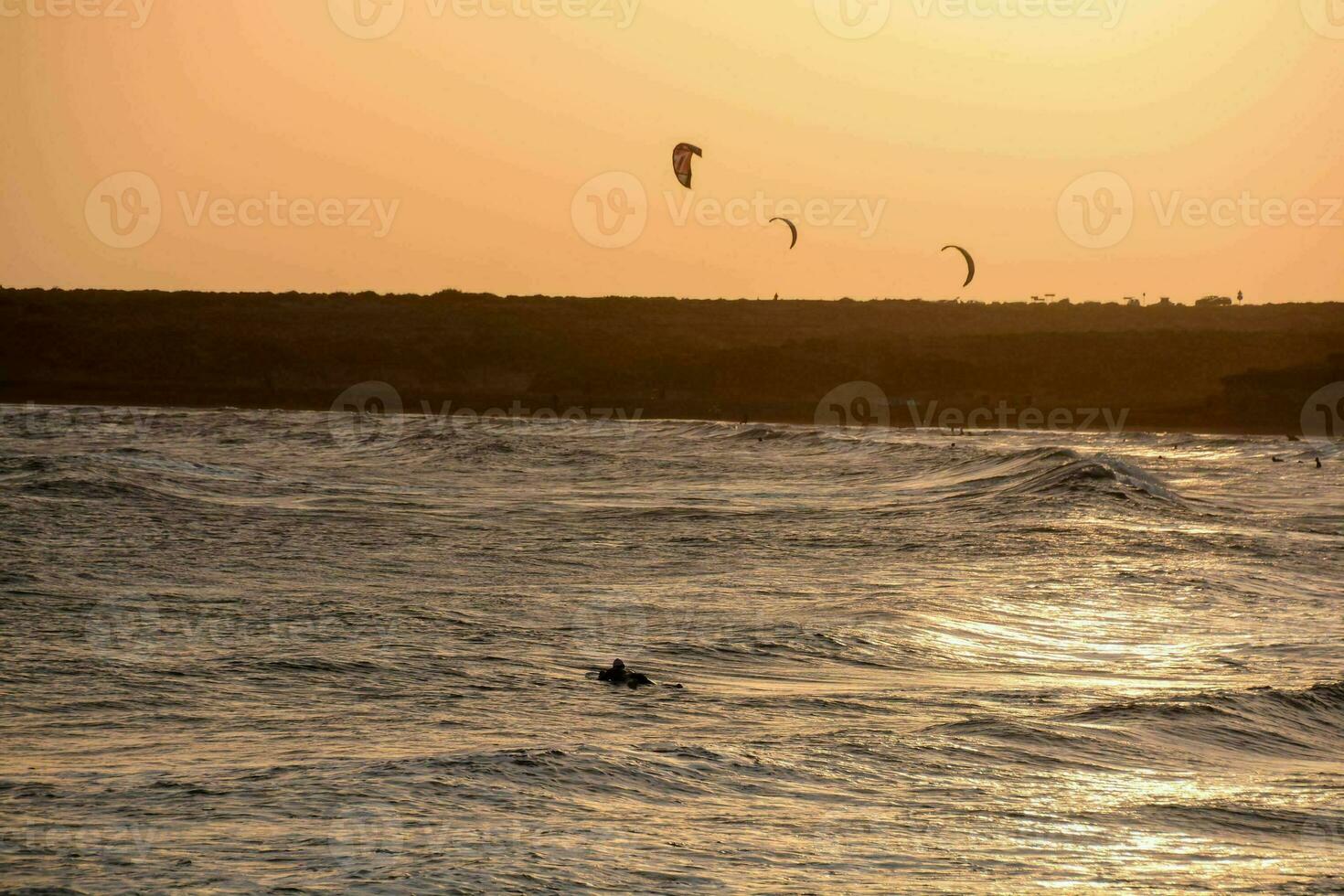Scenic view of the shore photo