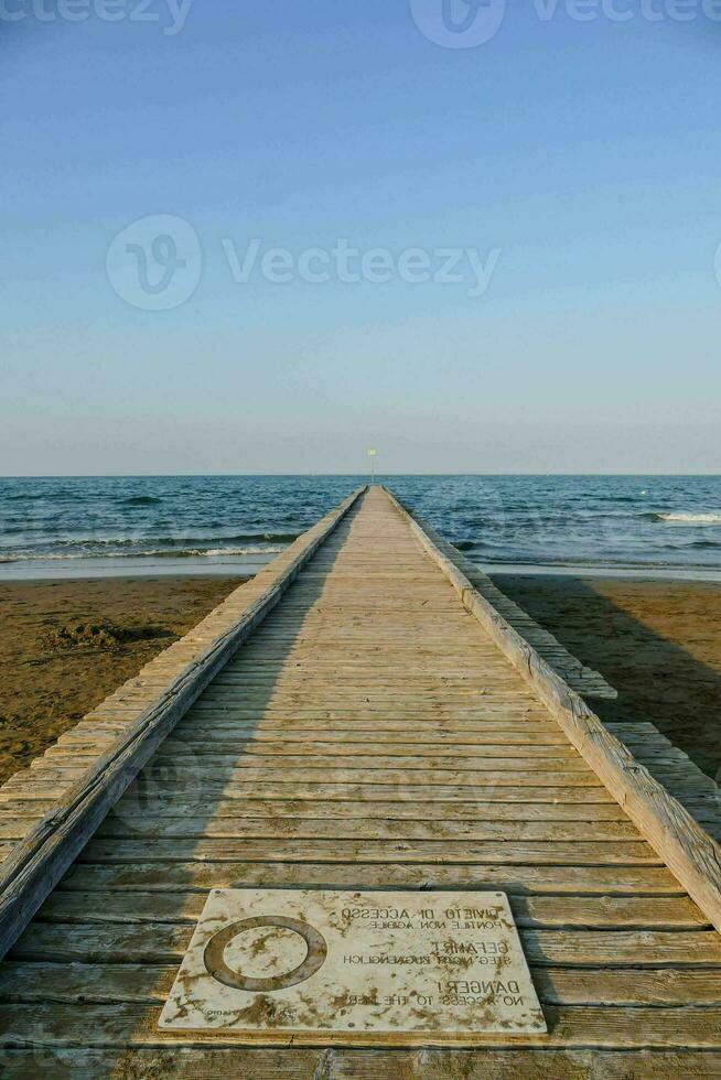 Scenic view of the shore photo