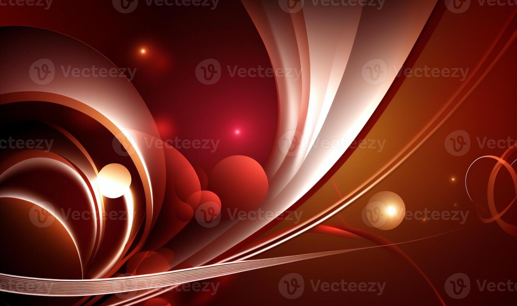 wavy red abstract background. photo