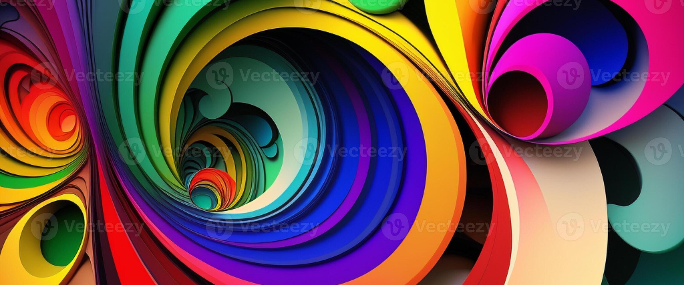 Abstract shape background, geometric colorful backdrop. photo