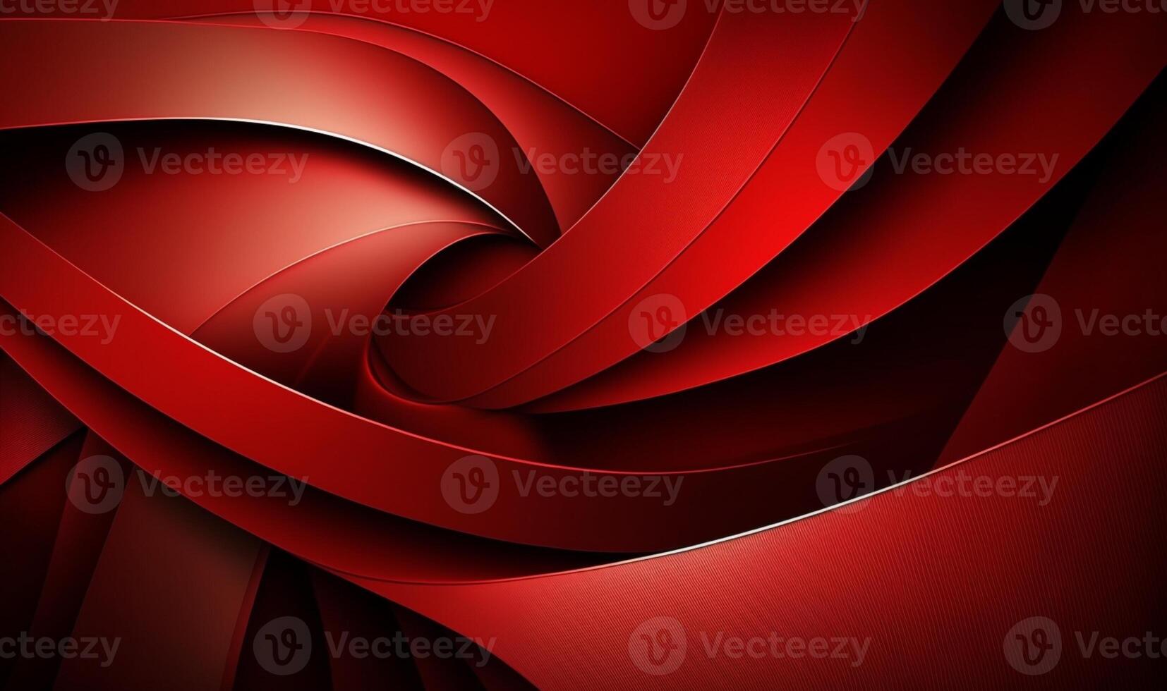 wavy red abstract background. photo