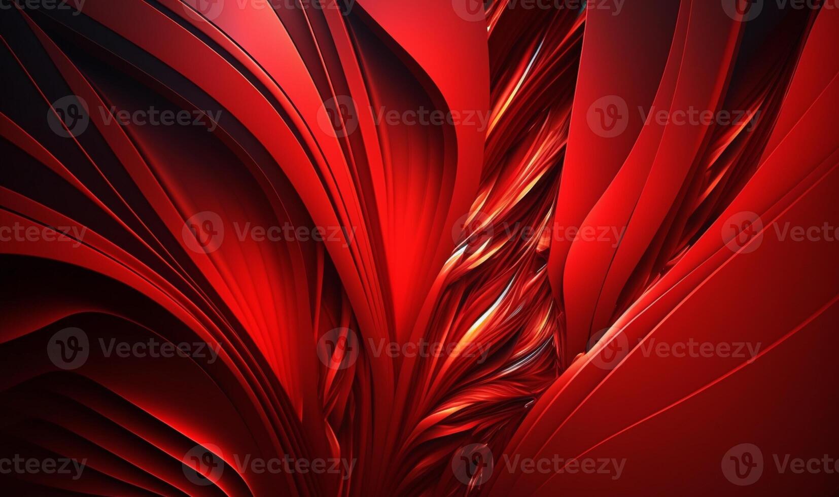 wavy red abstract background. photo