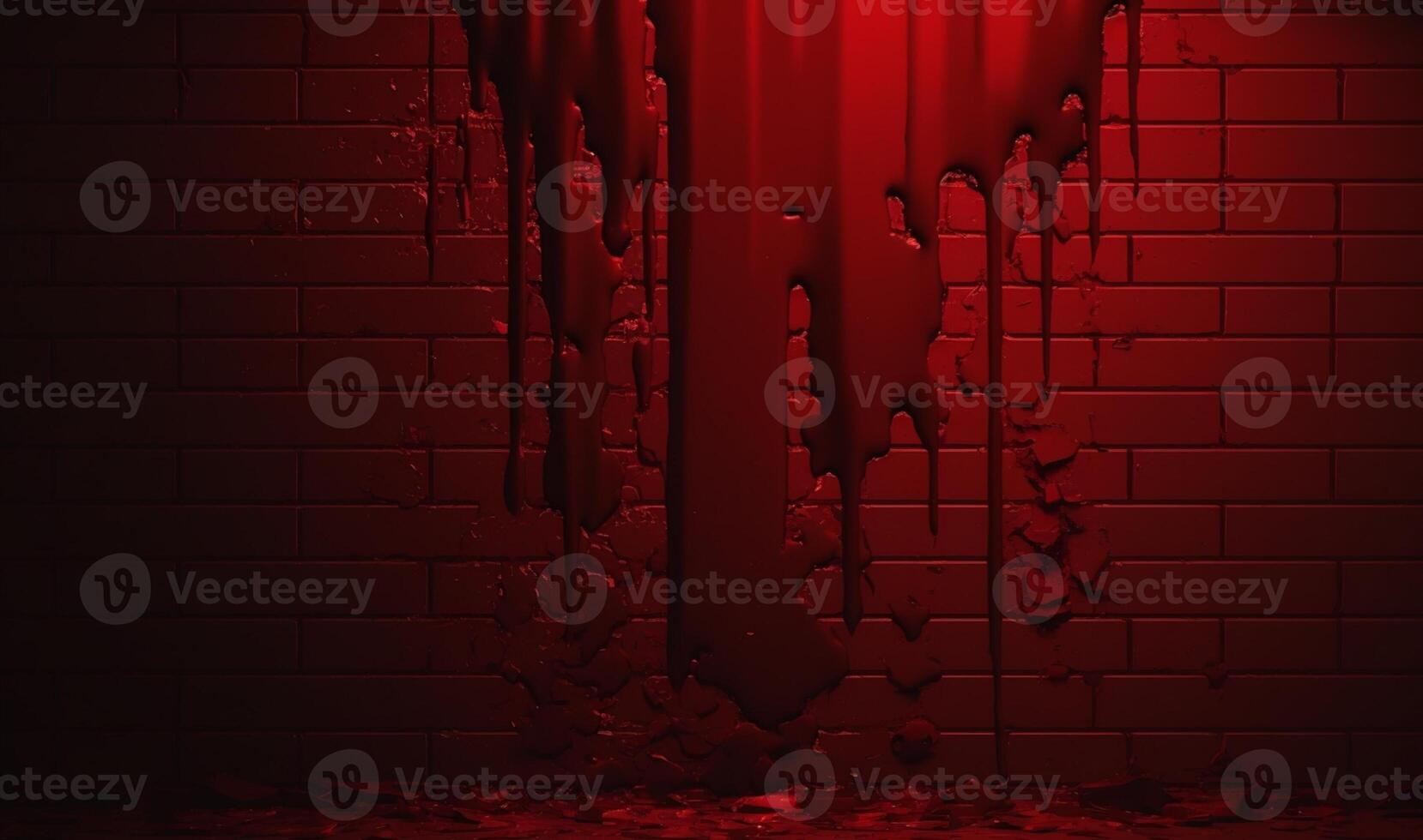 Creepy red wall background. halloween background photo concept.