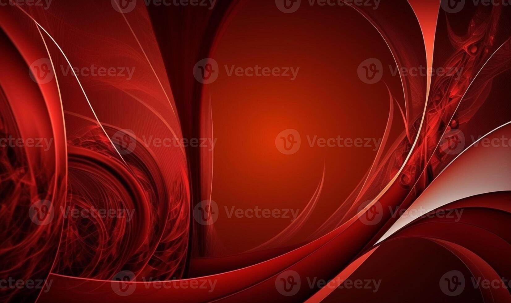 wavy red abstract background. photo