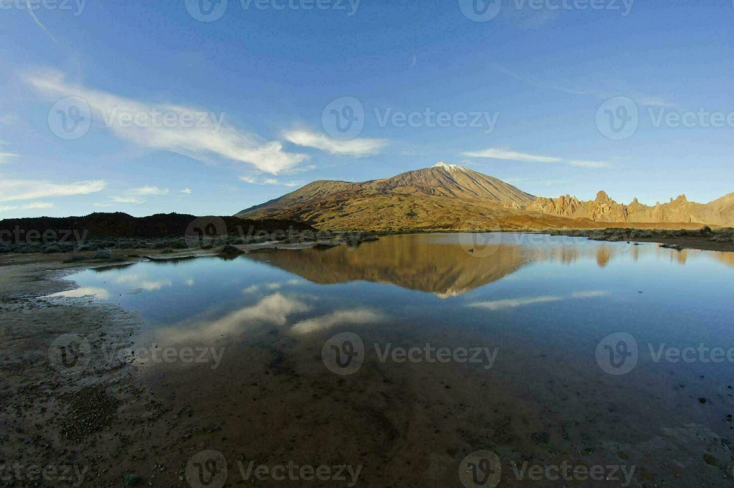 Scenic lake view photo