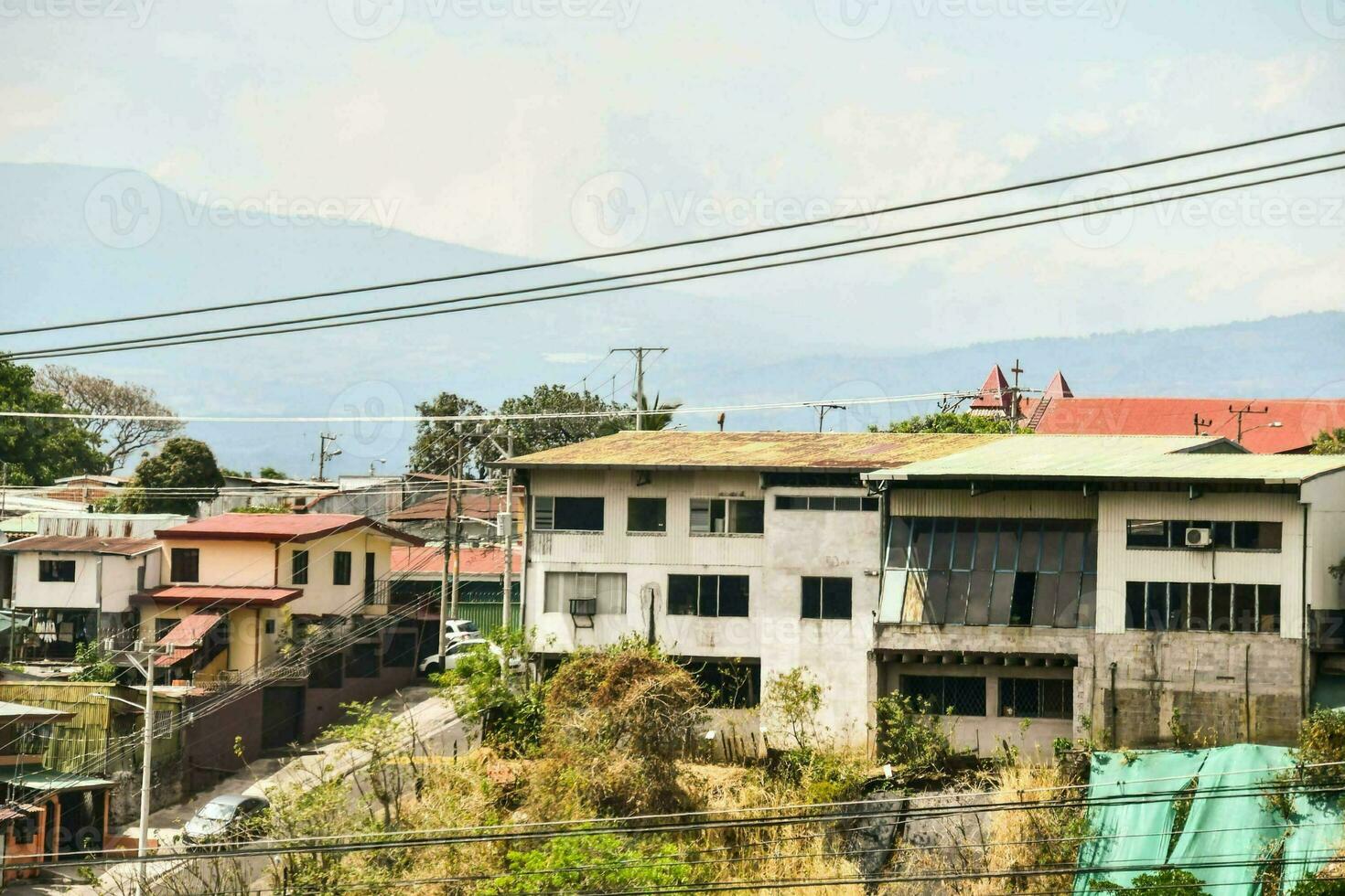 edificios en la ciudad foto