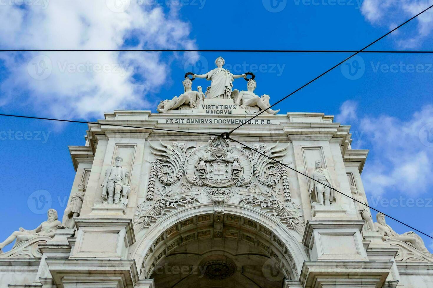 Buildings in the city photo