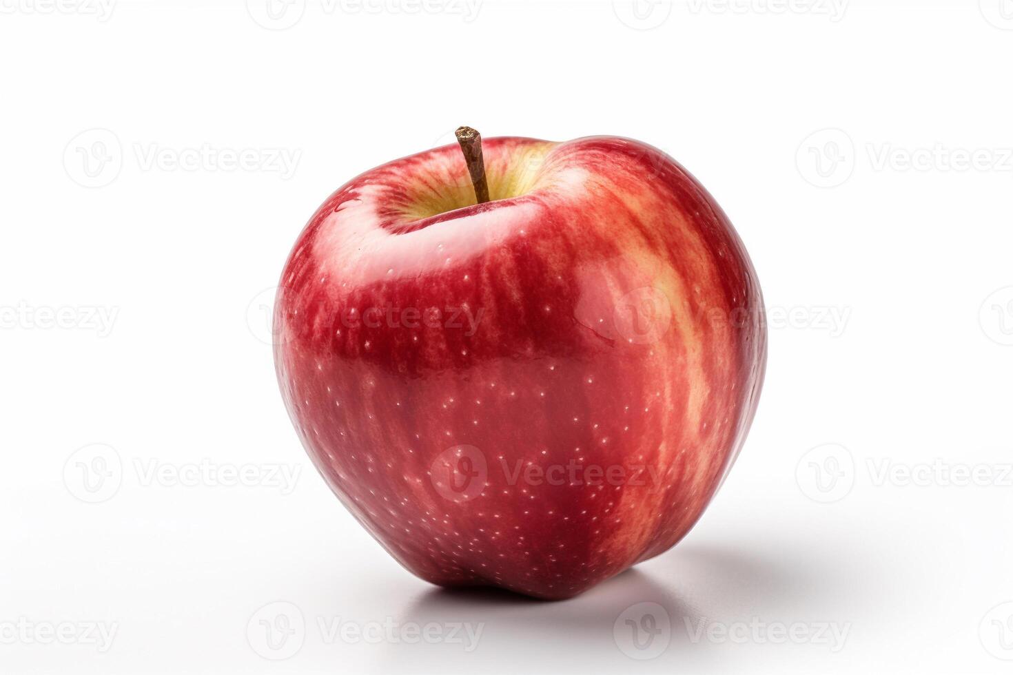 Apple isolated on white AI Generate photo