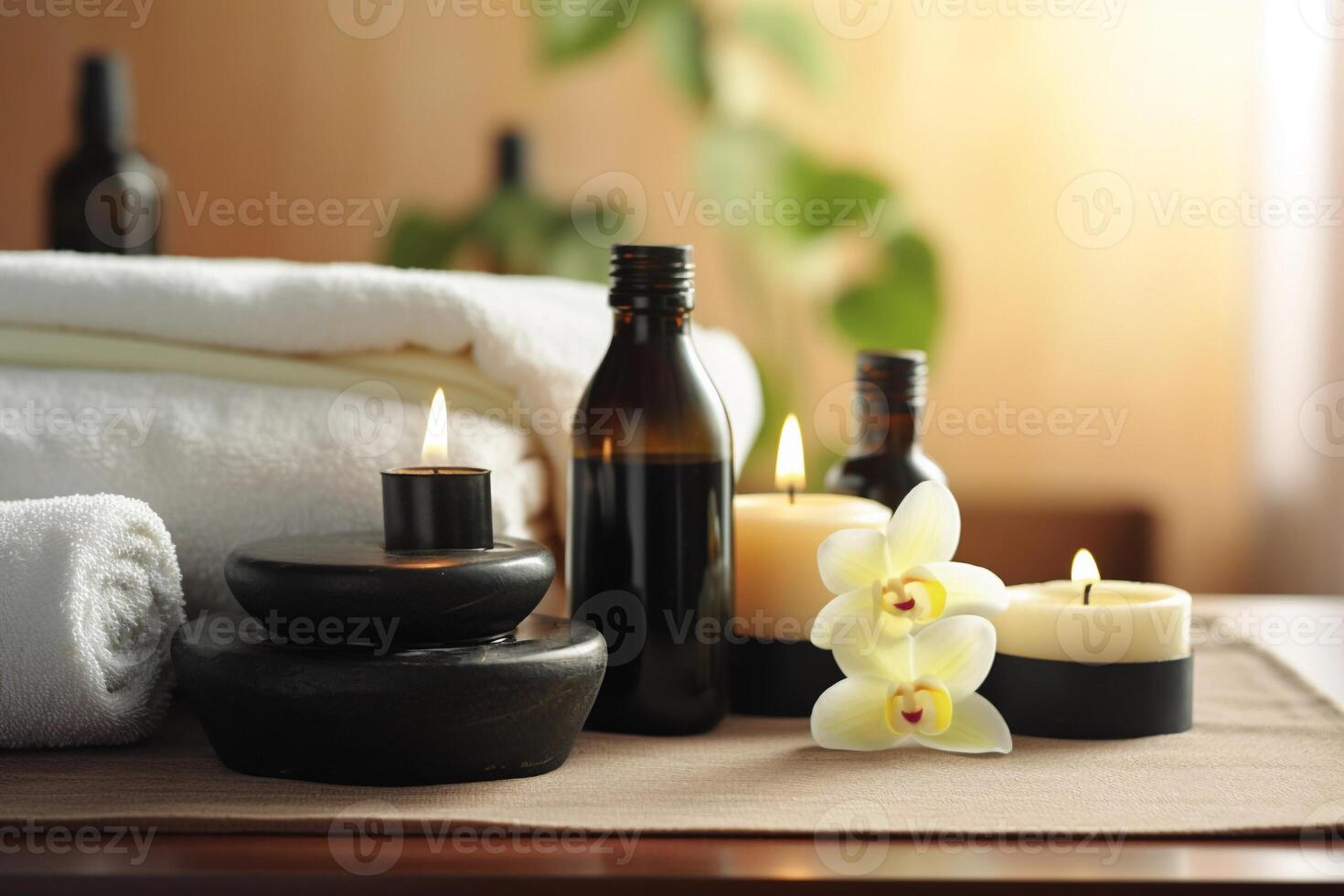 Spa composition AI Generate photo