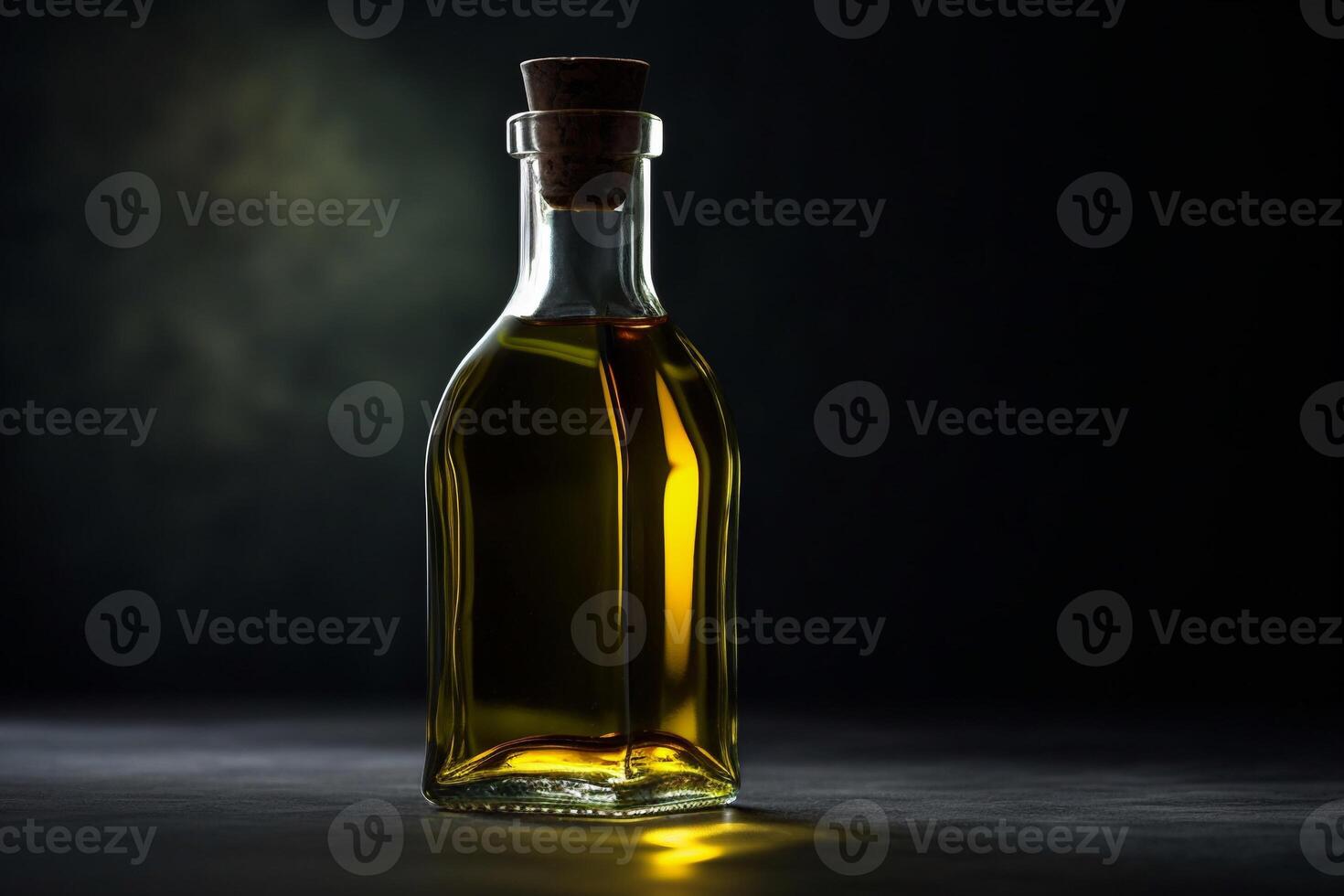 Essential oil on the table AI Generate photo