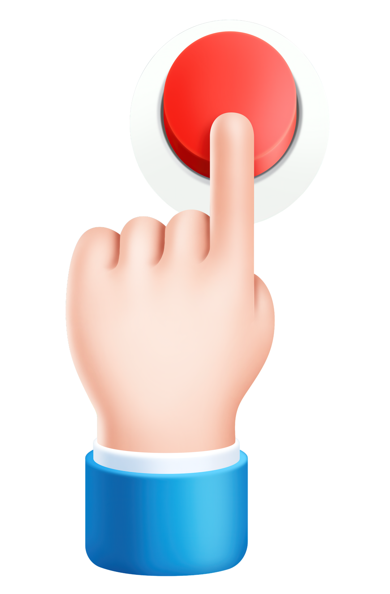 Business hand pushing button sign symbol icon 23286040 png