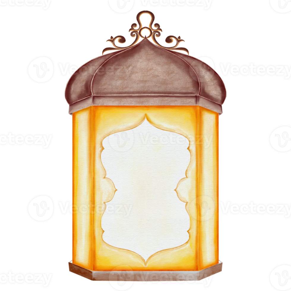 Bronze Framed Lantern png