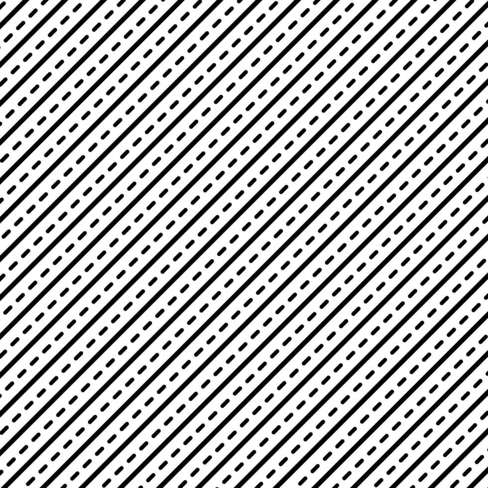 abstract seamless geometric repeat dash line black pattern. vector