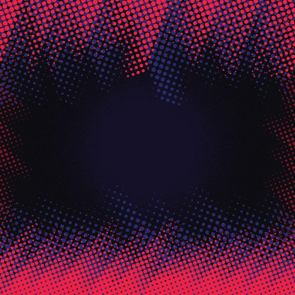 Red And Black Halftone Background vector