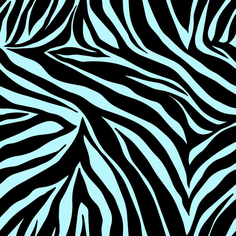 Vector animal print. Zebra ornament. Seamless pattern