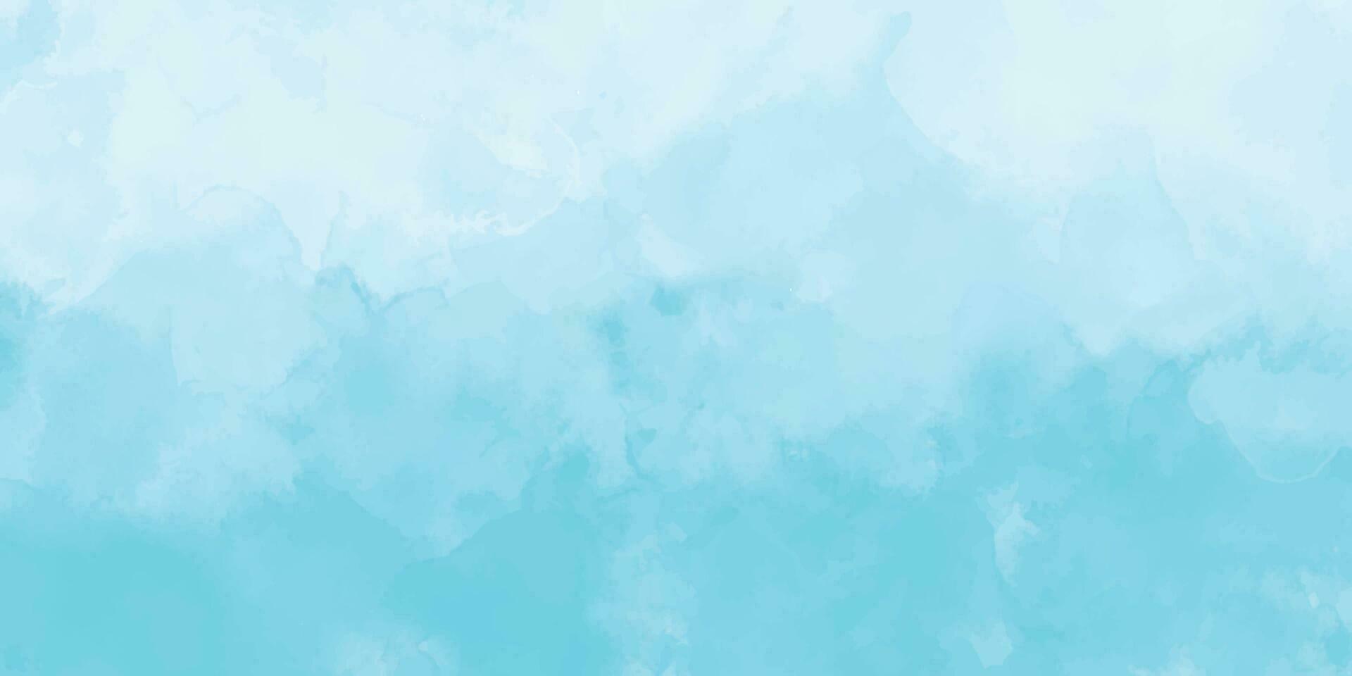 Blue Abstract Watercolor Background vector