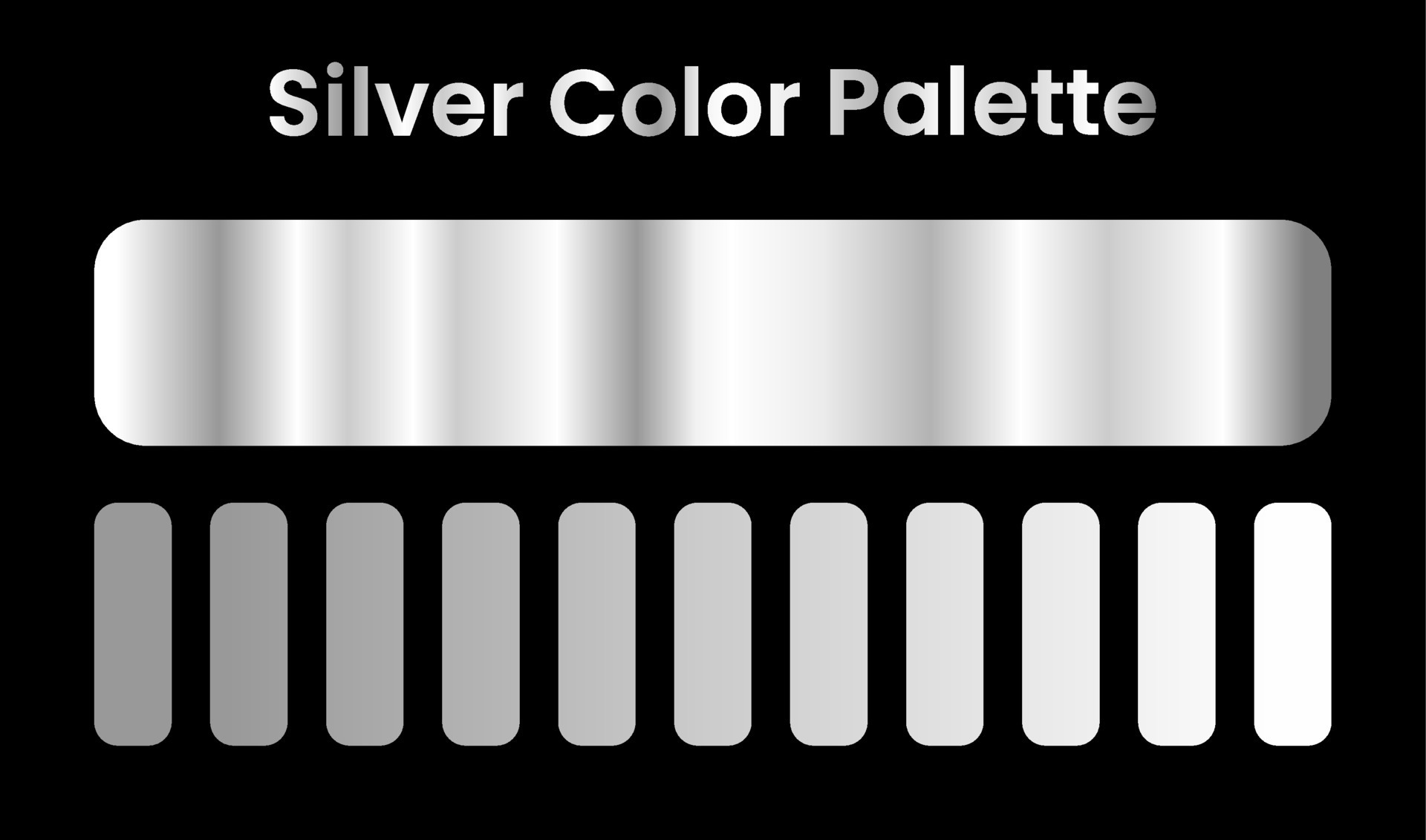 Silver Color Palette Gradient Silver Color 23287378 Vector Art At Vecteezy silver-color-palette-gradient-silver-color-23287378-vector-art-at-vecteezy