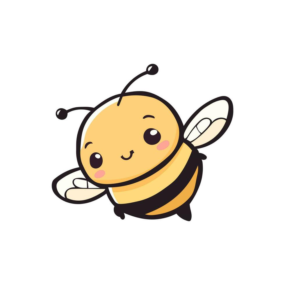 little bee vector design