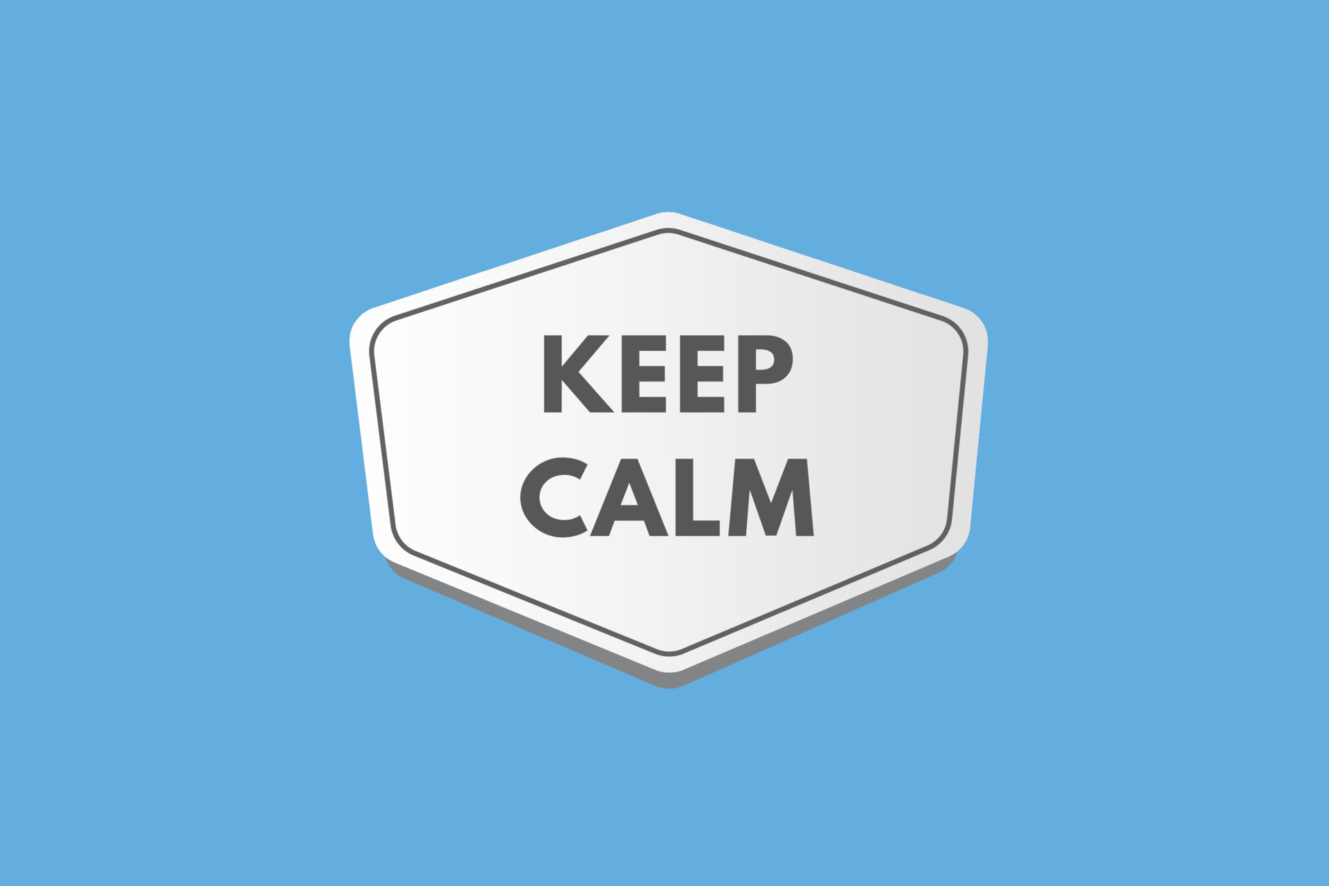 Keep Calm text Button. Keep Calm Sign Icon Label Sticker Web Buttons Keep Calm text Button. Keep Calm Sign Icon Label Sticker Web Buttons