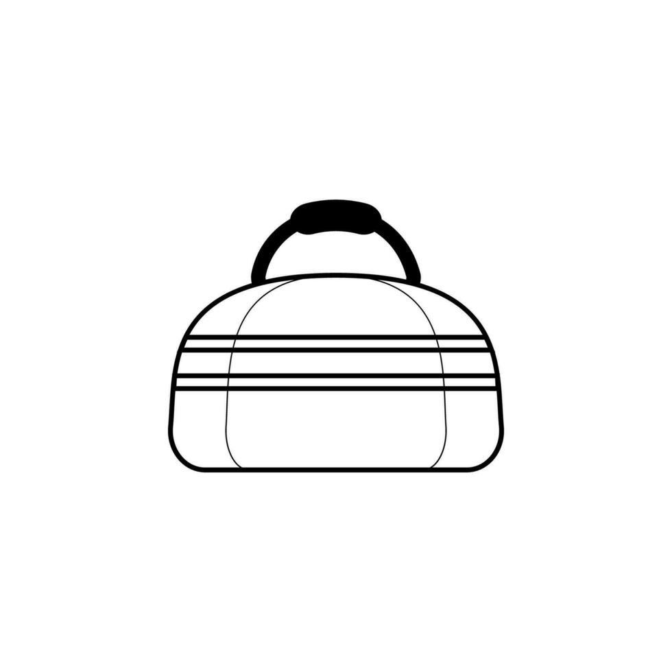 señoras bolso vector icono ilustración