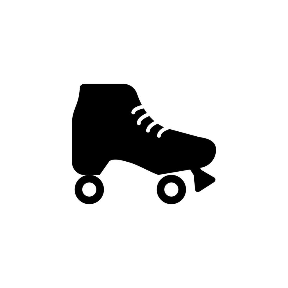 rodillo patinar vector icono ilustración