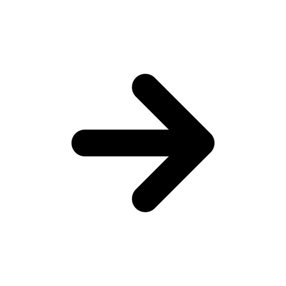arrow to the right vector icon illustration 23288808 Vector Art at Vecteezy