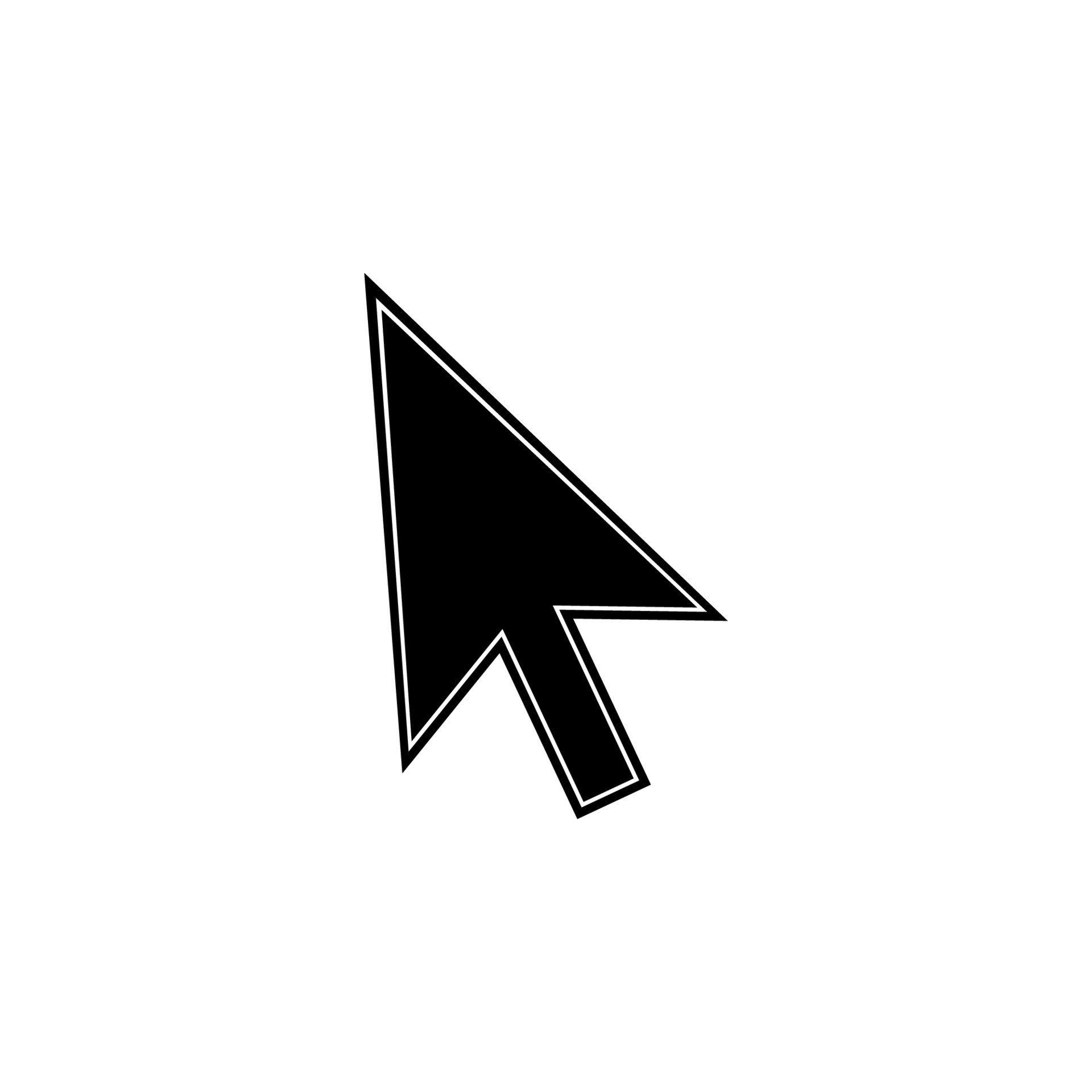 cursor arrow vector icon illustration 23288959 Vector Art at Vecteezy