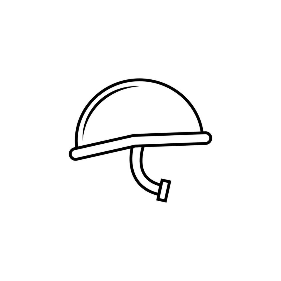 casco vector icono ilustración