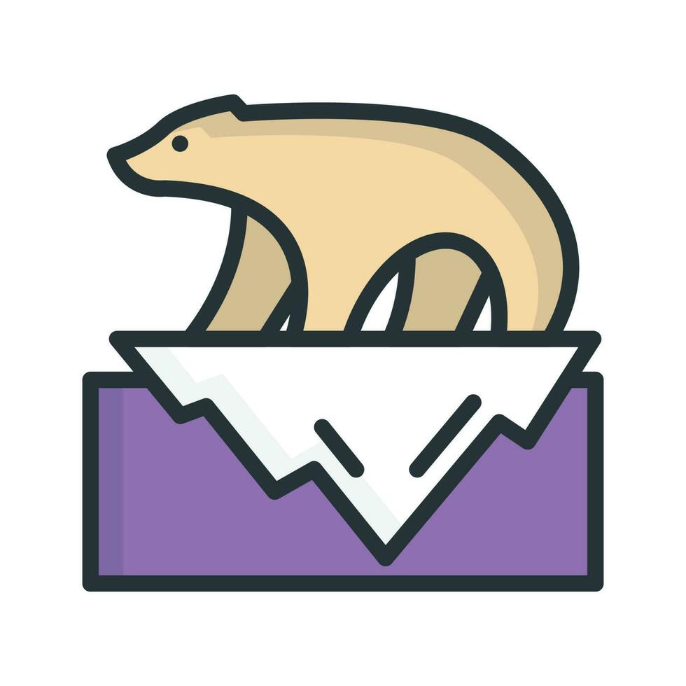 Animals vector Fill outline icon style illustration. EPS 10 File