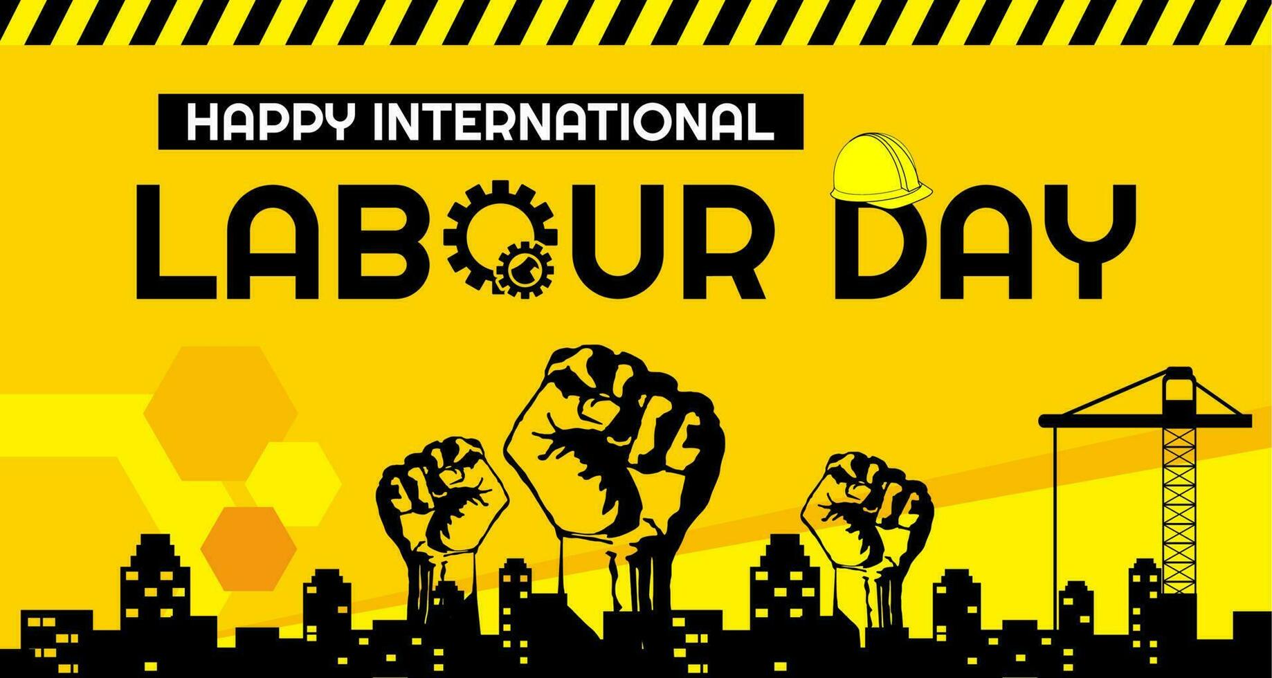 Labour day Banner Vector