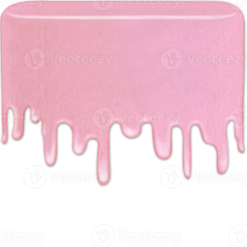watercolor melting cream background png