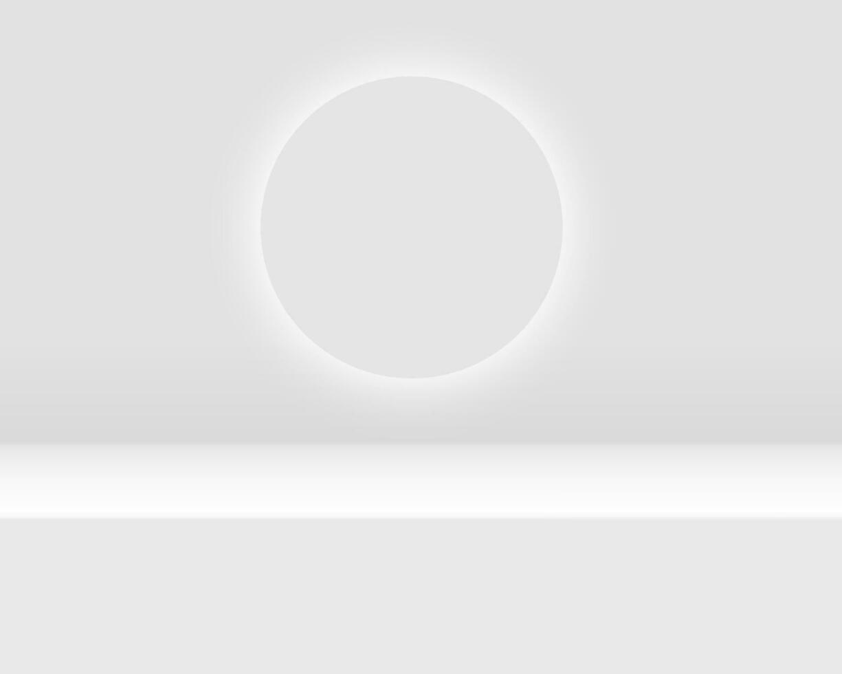 vector 3d Abstract product display circles in white background