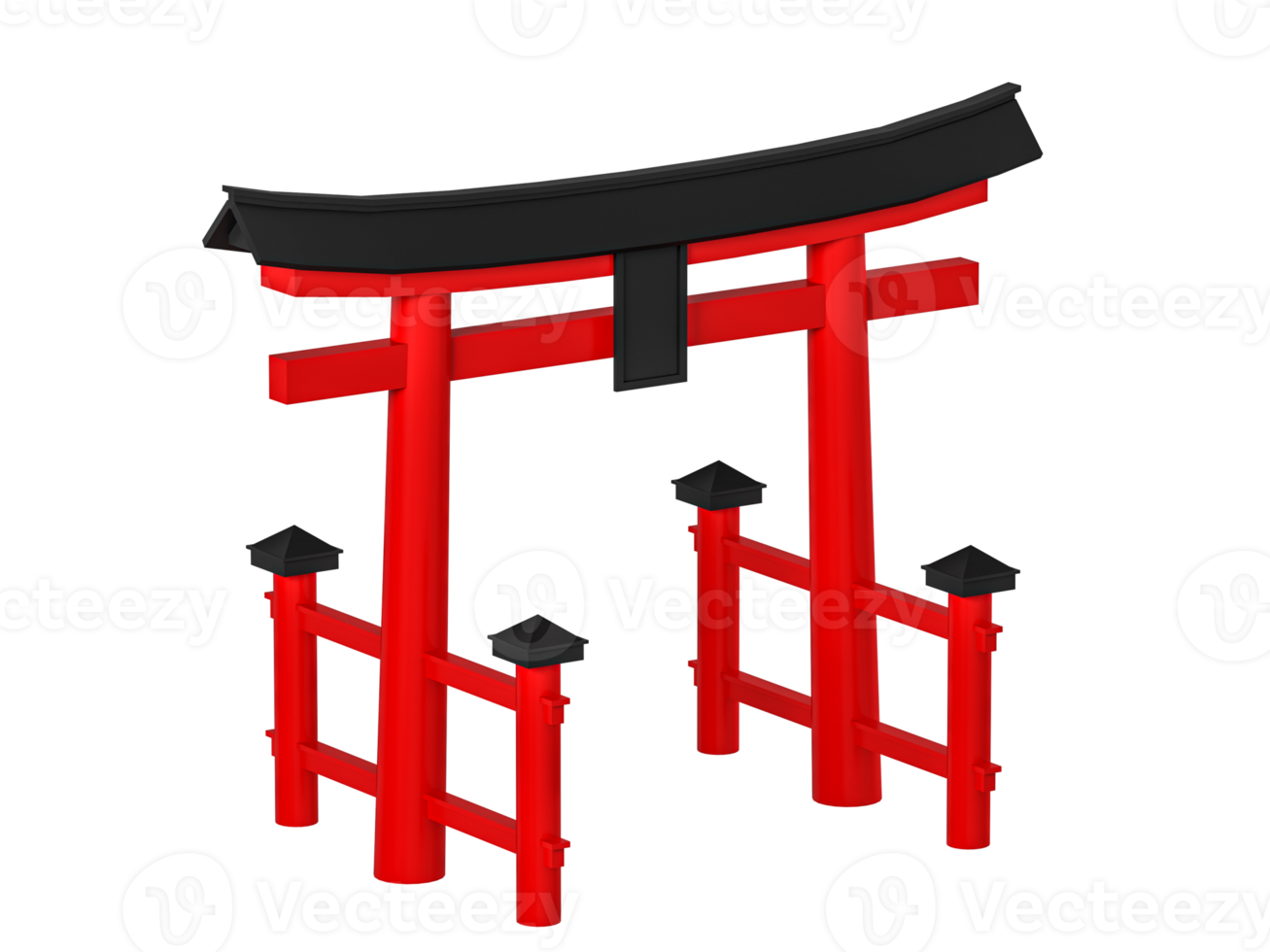 Japanese gateway Torii png
