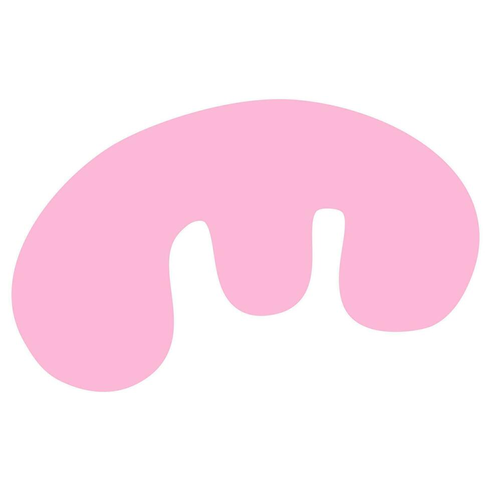 Hand Drawn Organic Shape vector