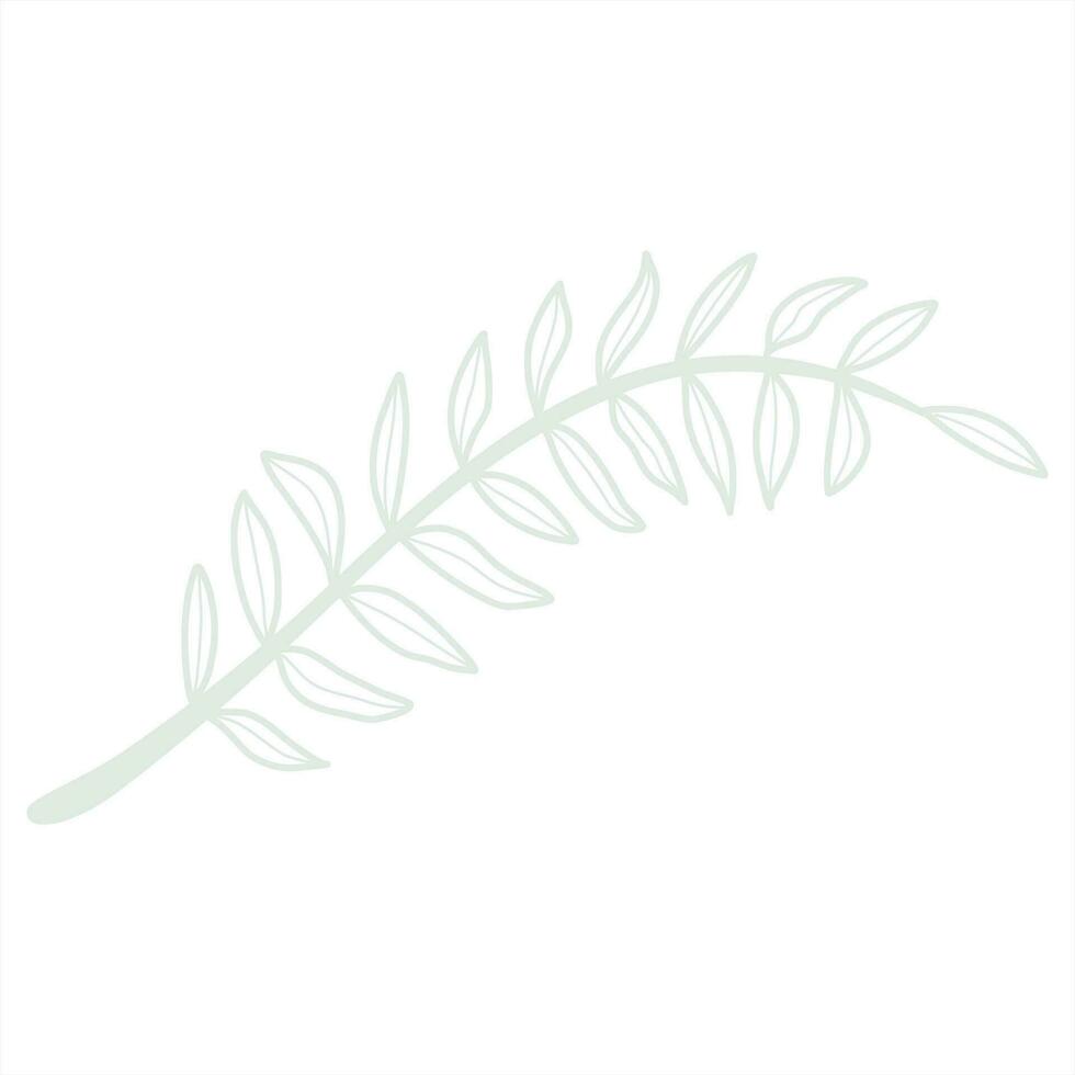 Line art leaf 23290834 Vector Art at Vecteezy