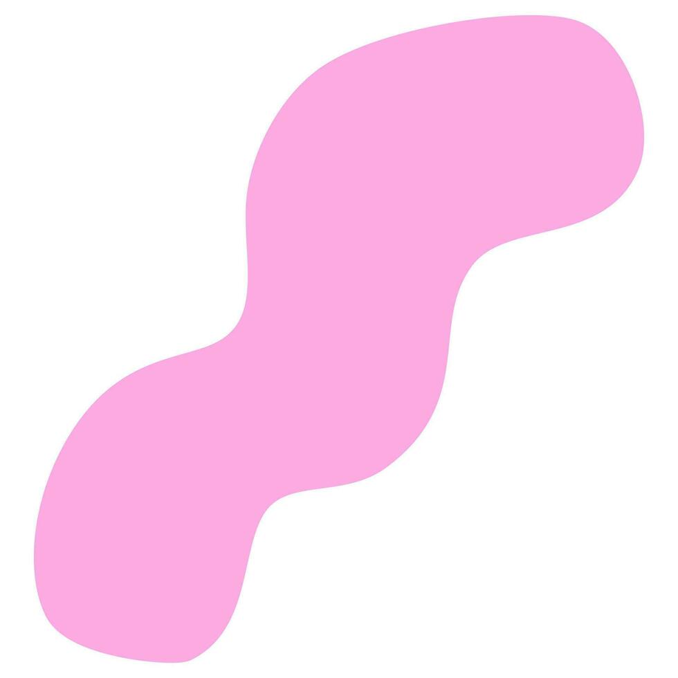 Hand Drawn Organic Shape vector