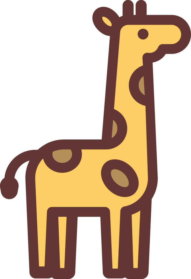 giraffe illustration vector