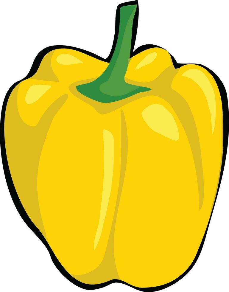 pepper bell Illustration Vector