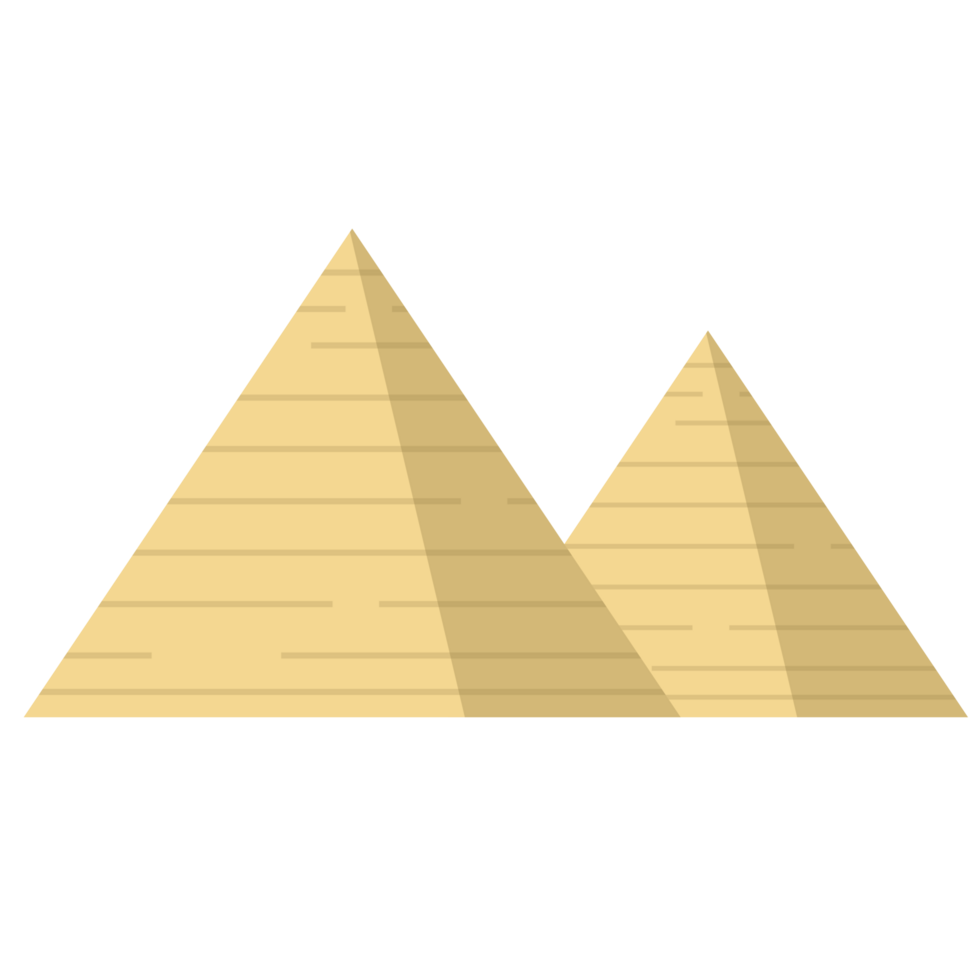 Pyramid PNG Illustrations