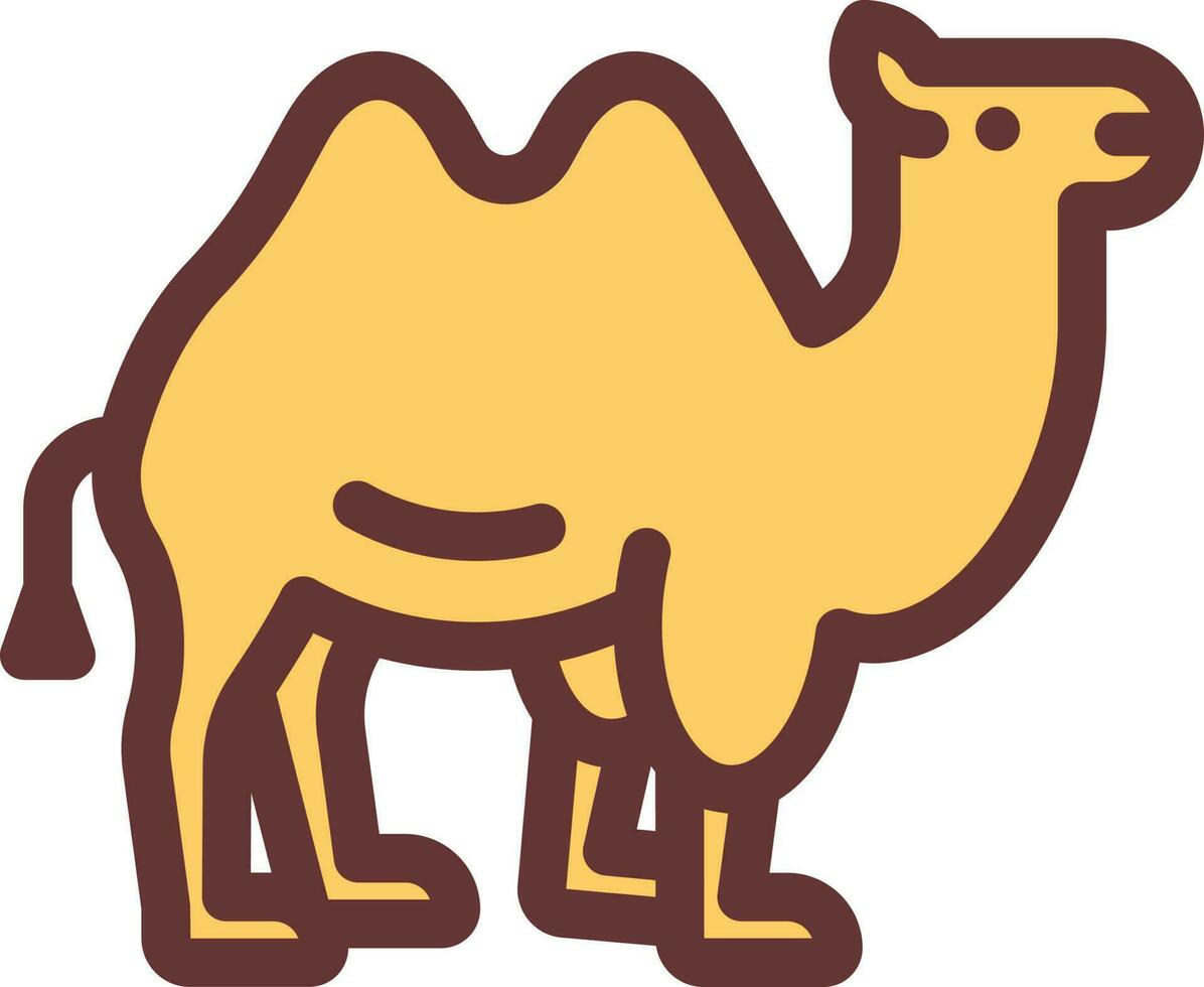 camel illustration vector