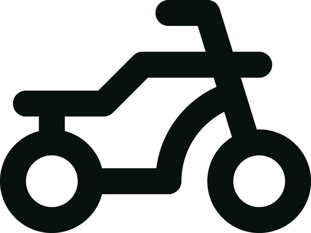 auto bicycle bike vector