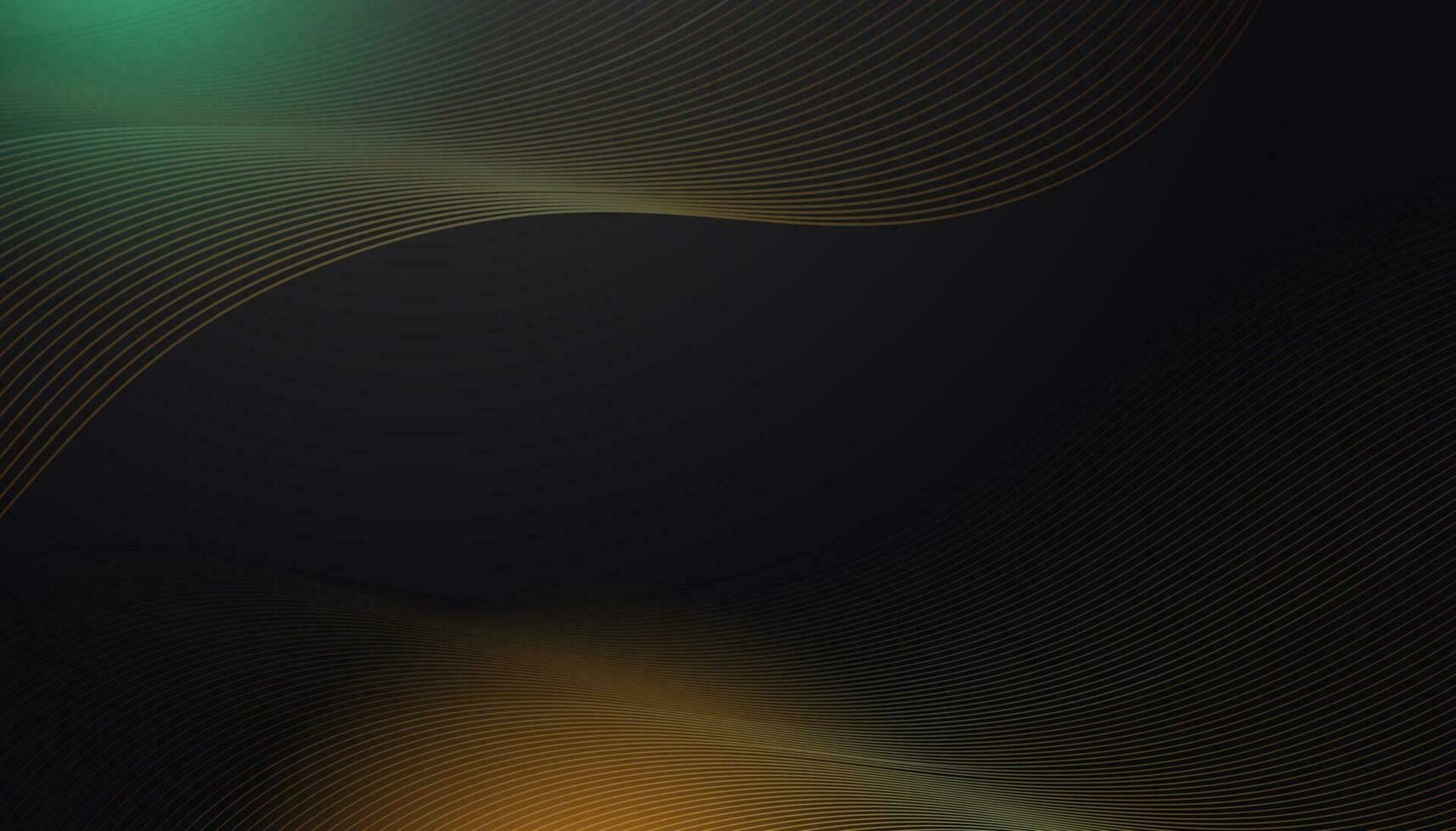 degradado de fondo negro abstracto que parece moderno vector