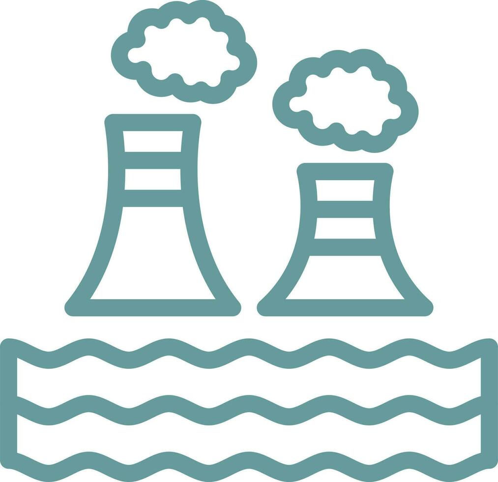 Geothermal Energy Vector Icon Design