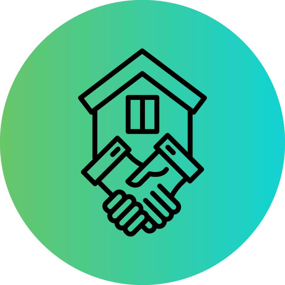 House Deal Vector Icon Design