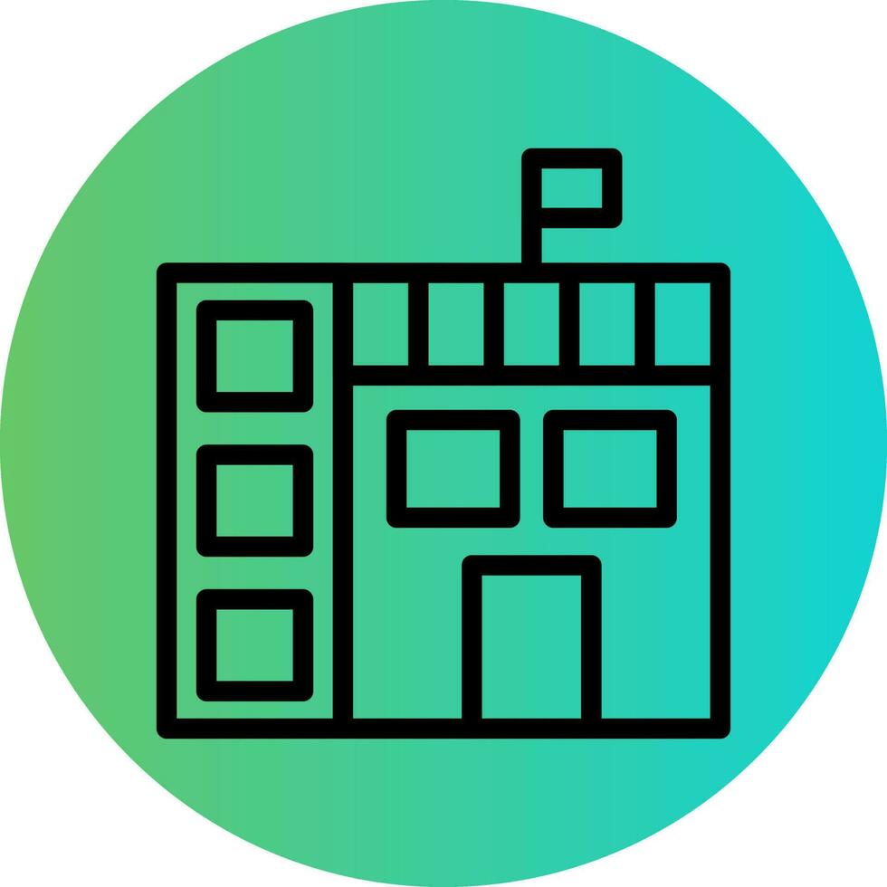 Embassy Vector Icon Design