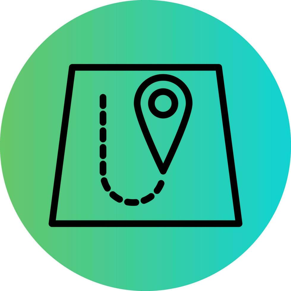 Map Vector Icon Design