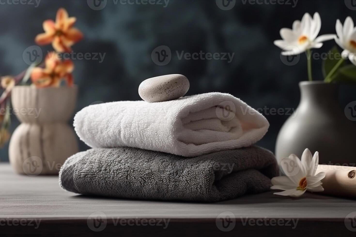 Spa composition AI Generate photo